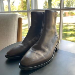 Aquatalia Fin Leather Bootie